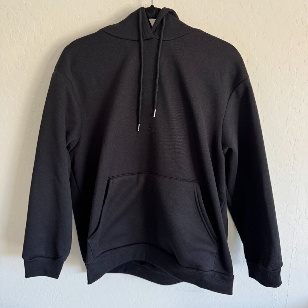 SHEIN Curve Black Hoodie | Faith Over Fear Graphic | Size 1XL - Picture 3 of 4